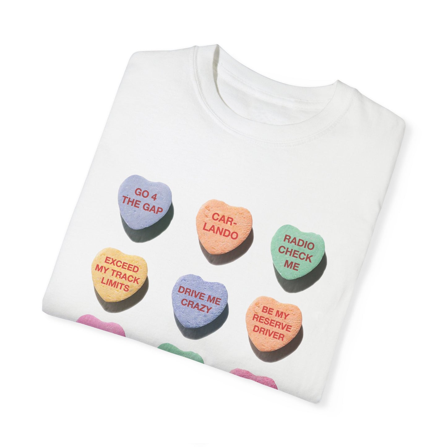 F1 Conversation Hearts T-Shirt