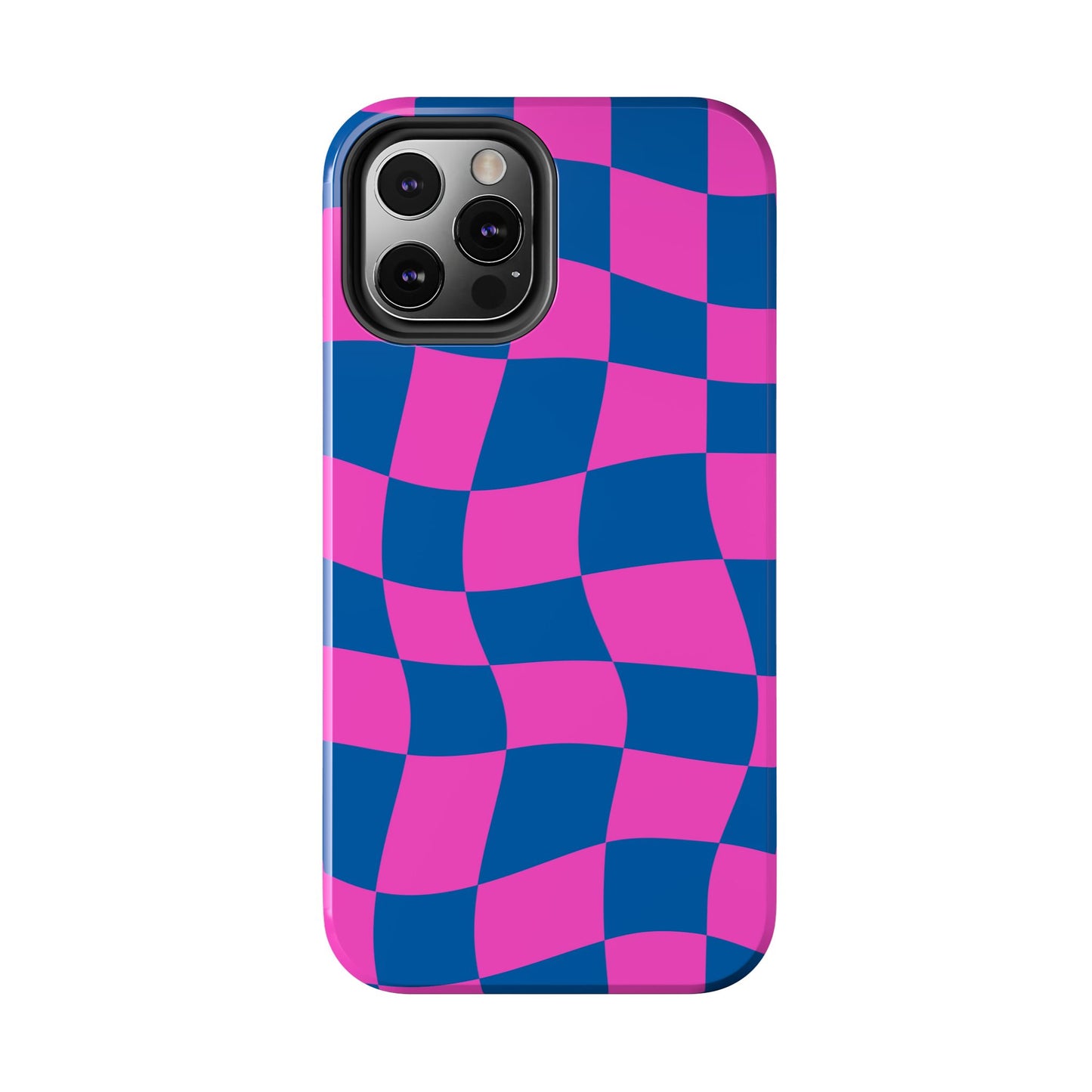 Alpine Pink - Checkered Flag Phone Case