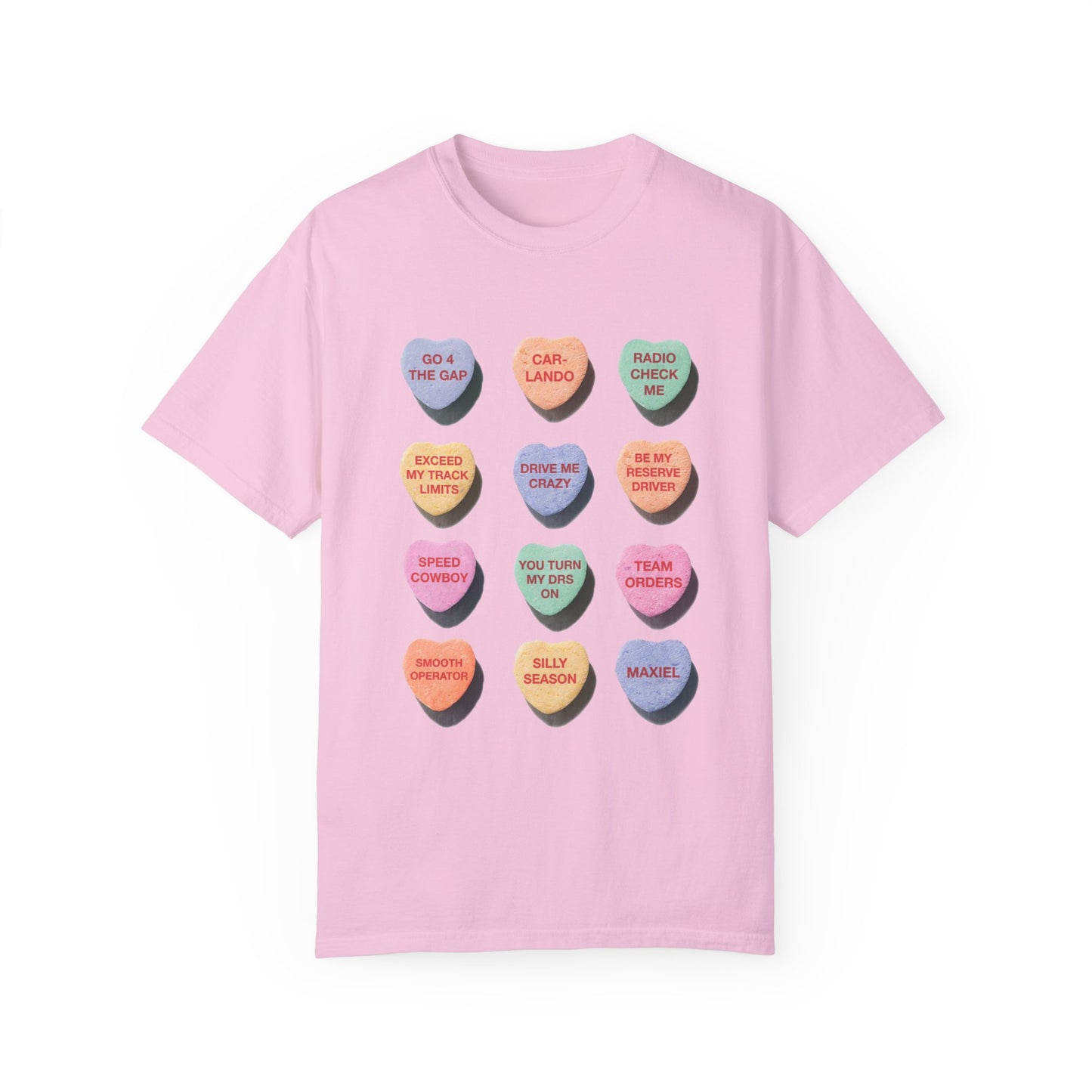 F1 Conversation Hearts T-Shirt