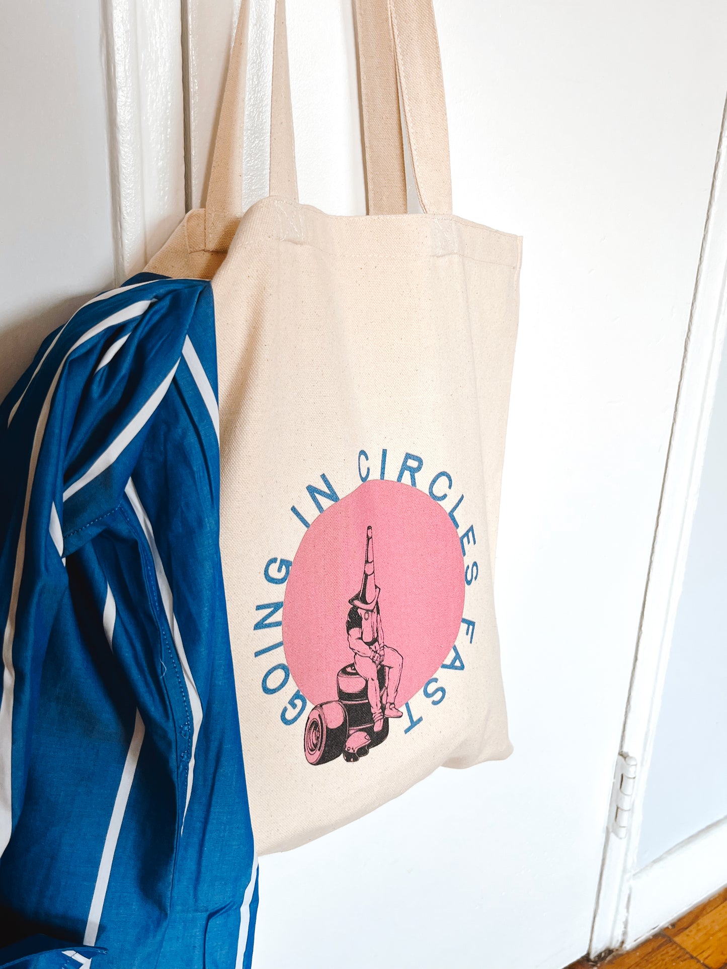 Going in Circles Fast Tote Bag