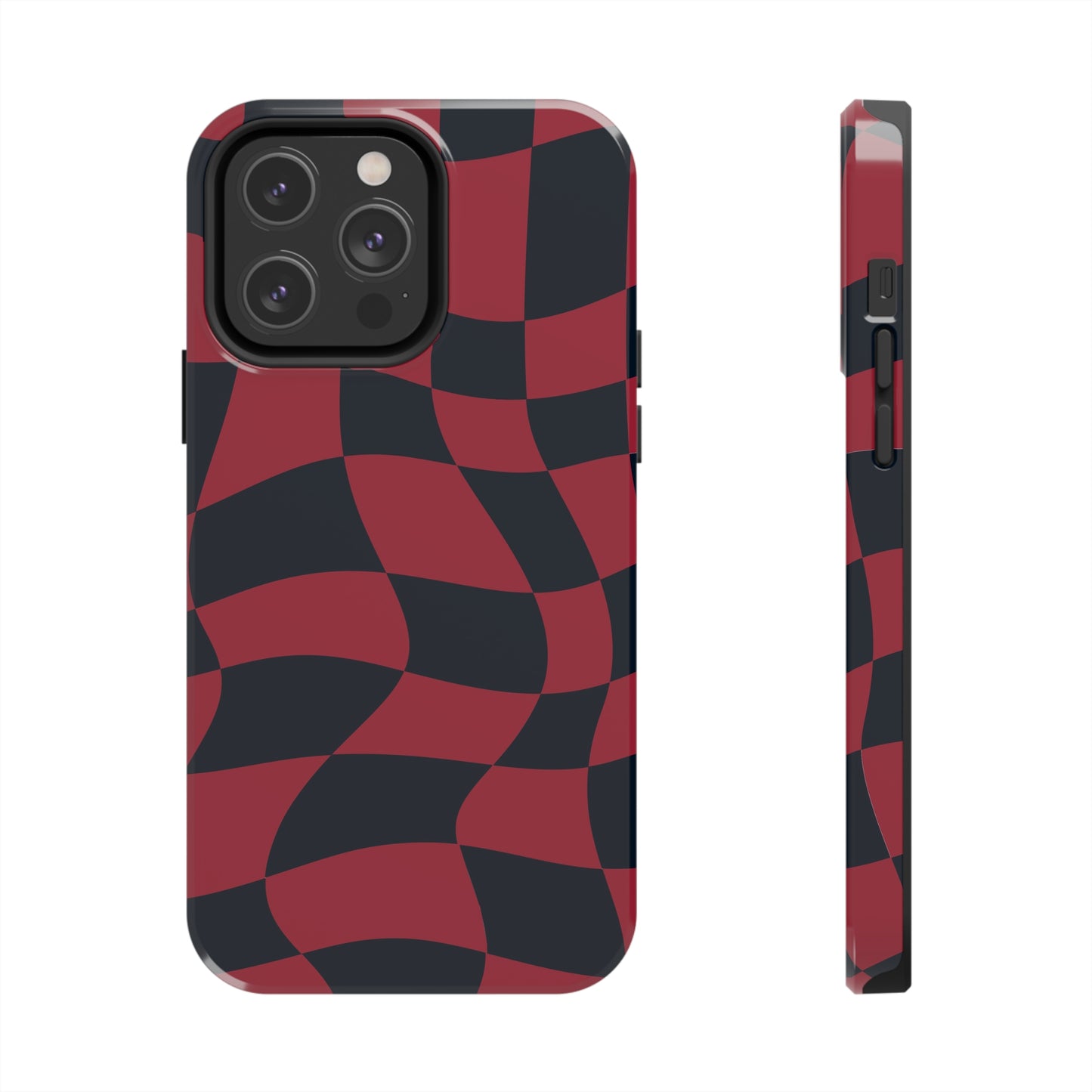 Alfa Romeo Red - Checkered Flag Phone Case