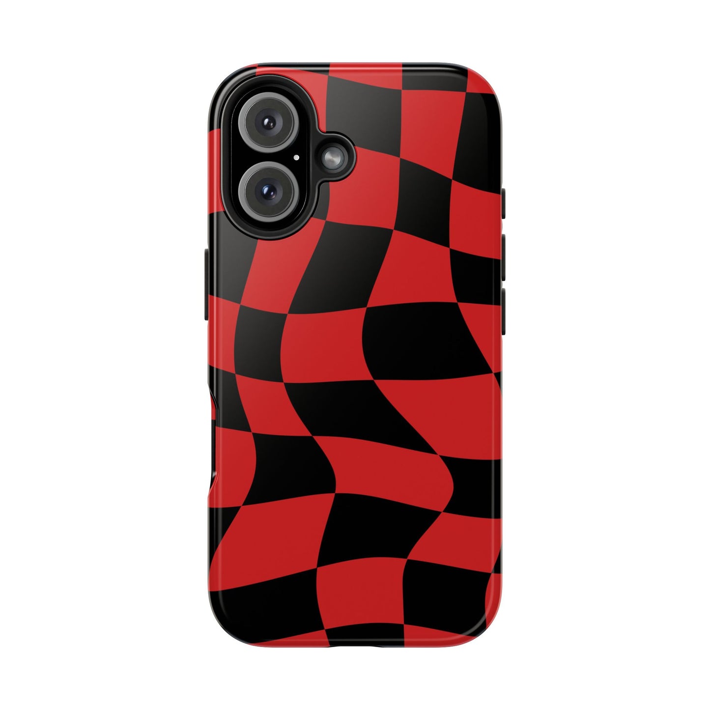 Haas Red - Checkered Flag Phone Case
