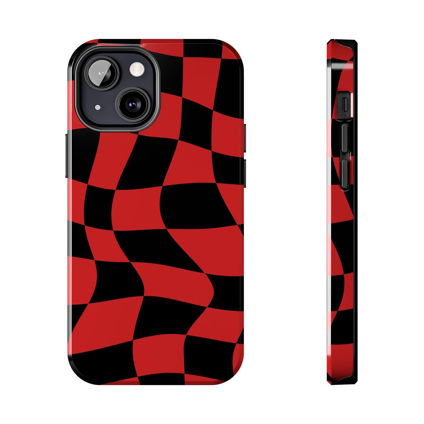 Haas Red - Checkered Flag Phone Case