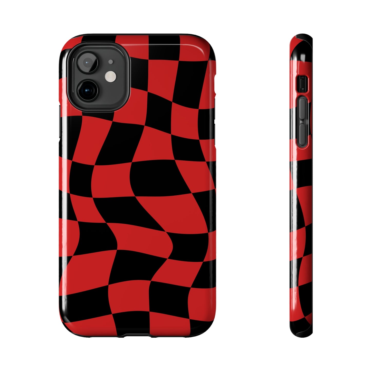 Haas Red - Checkered Flag Phone Case