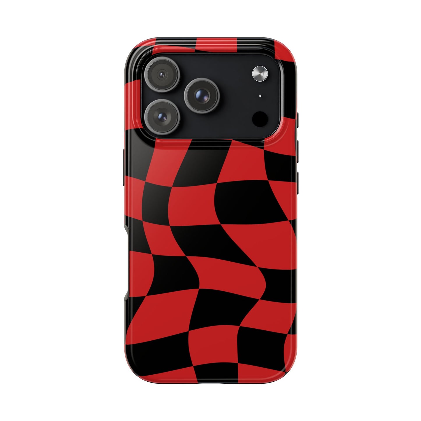 Haas Red - Checkered Flag Phone Case