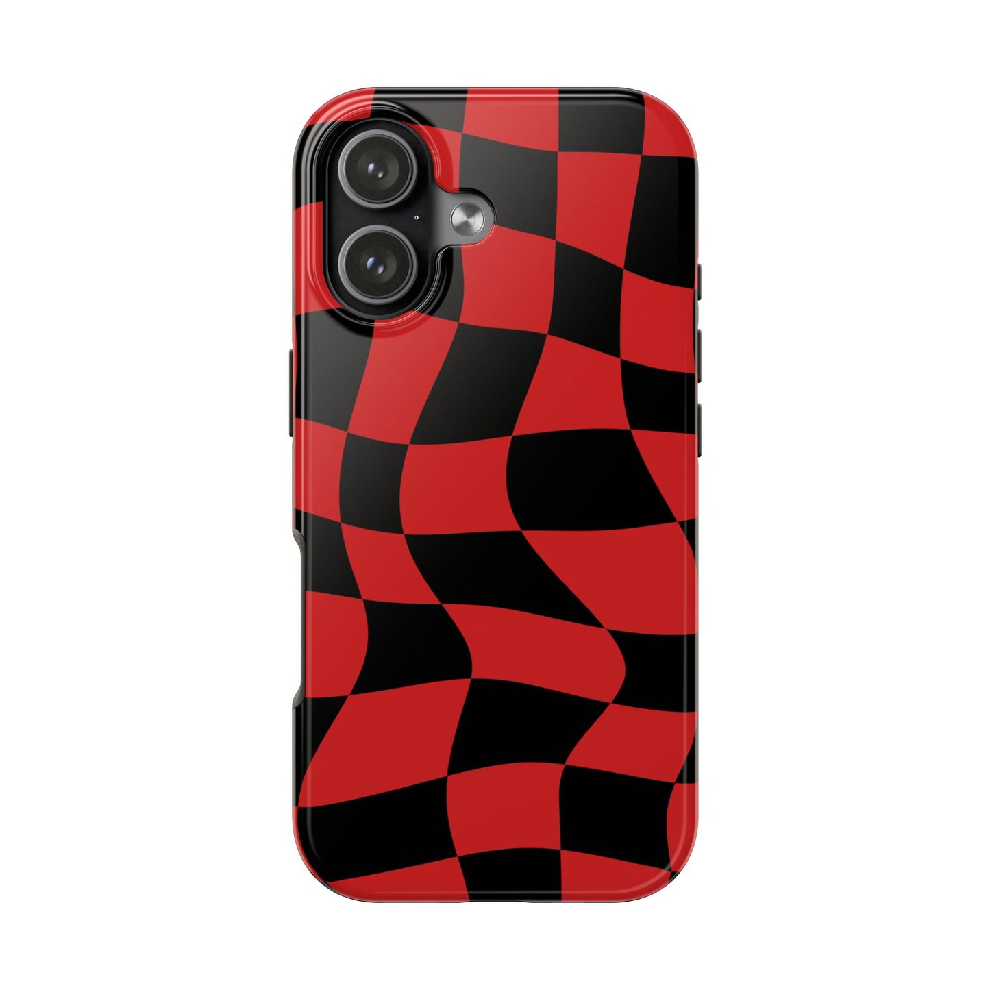 Haas Red - Checkered Flag Phone Case