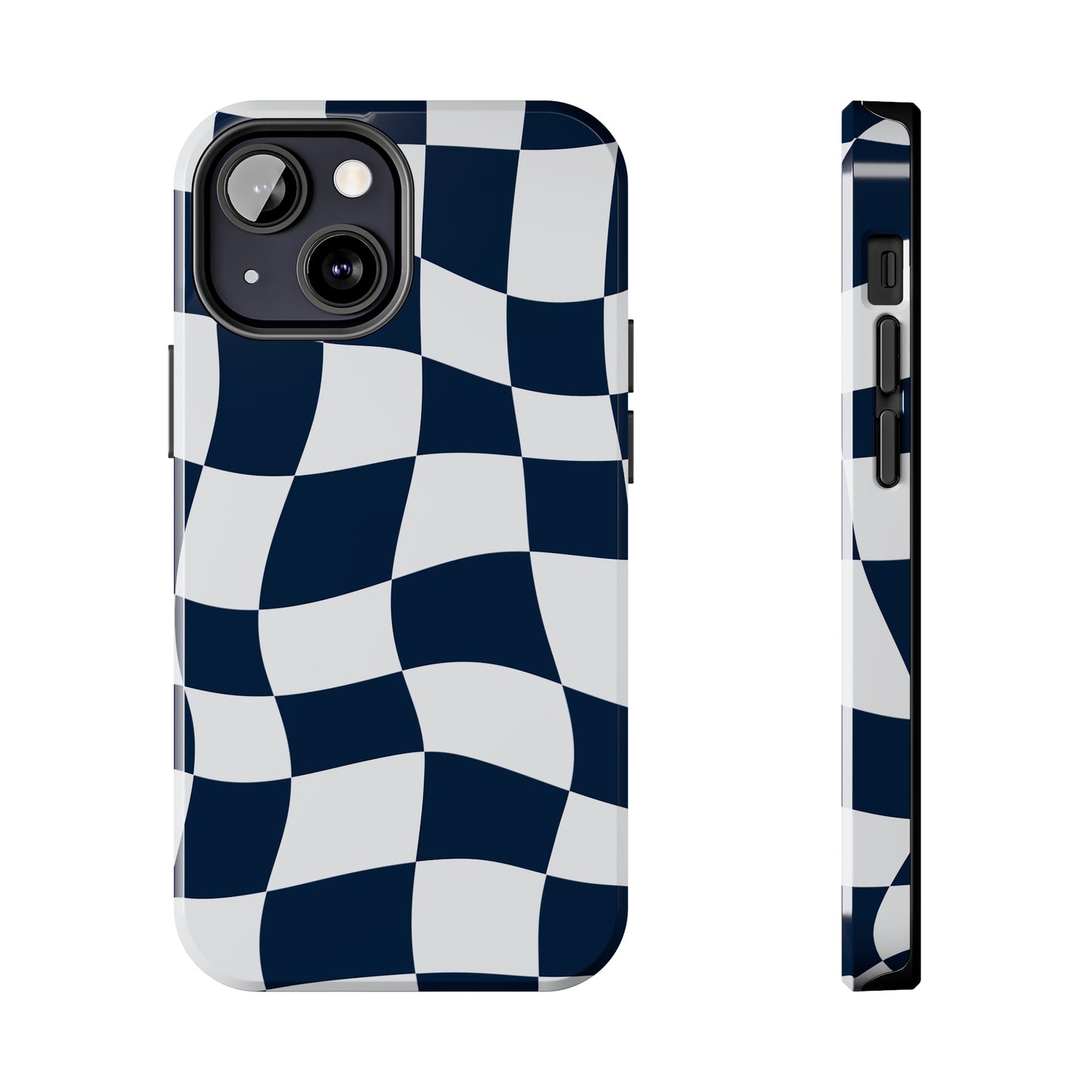 AlphaTauri Blue - Checkered Flag Phone Case