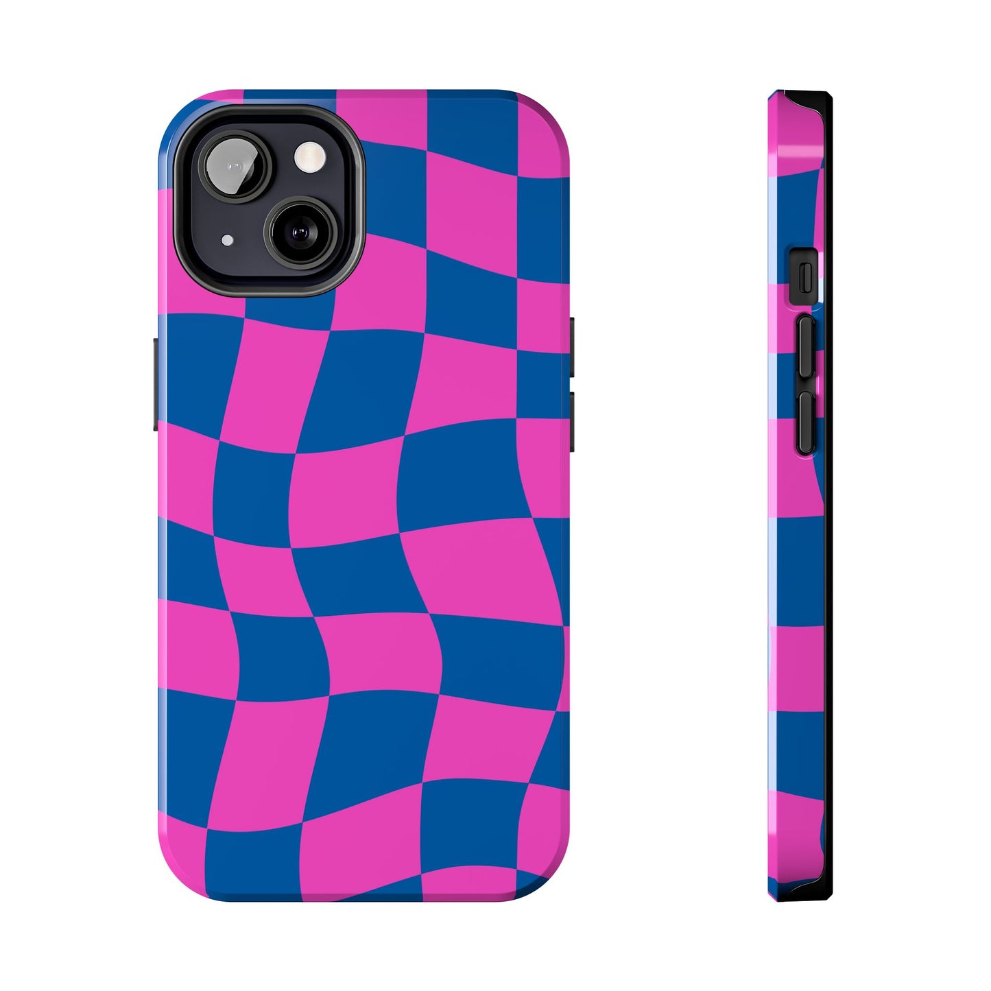 Alpine Pink - Checkered Flag Phone Case