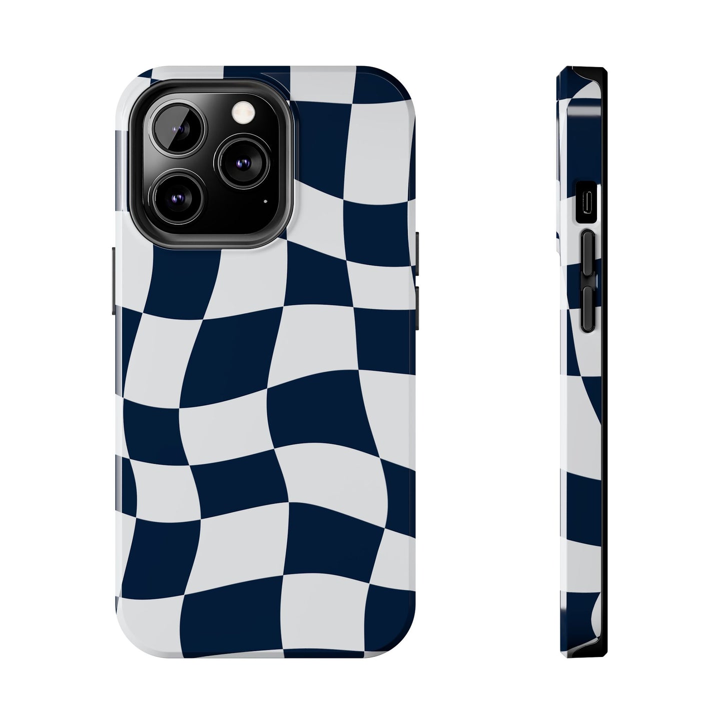 Racing Bulls Blue - Checkered Flag Phone Case