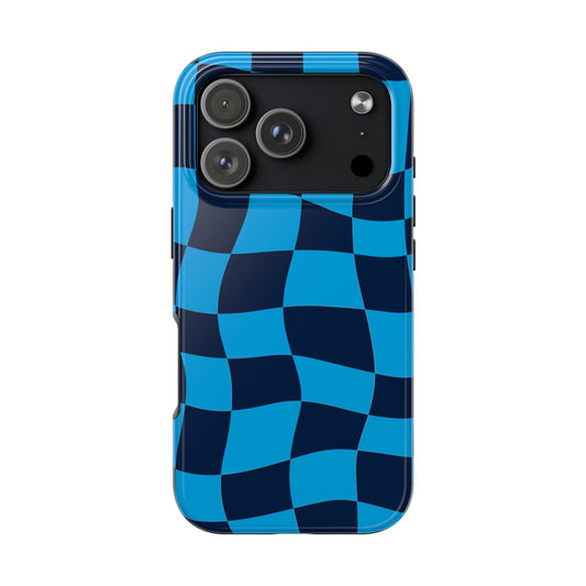 Williams Sky Blue - Checkered Flag Phone Case