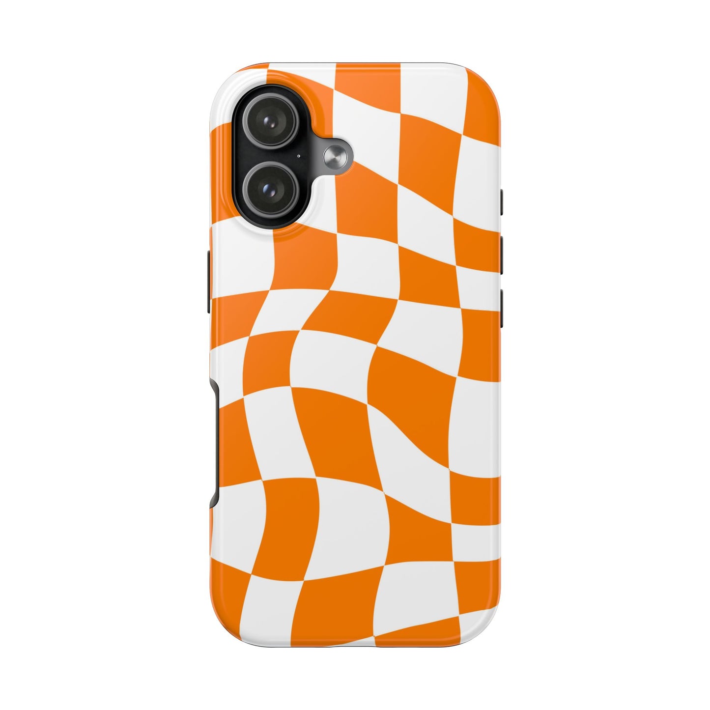 McLaren Orange - Checkered Flag Phone Case