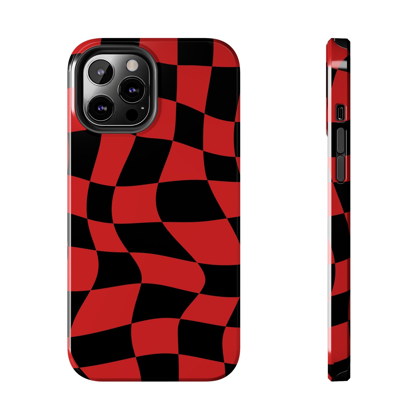 Haas Red - Checkered Flag Phone Case