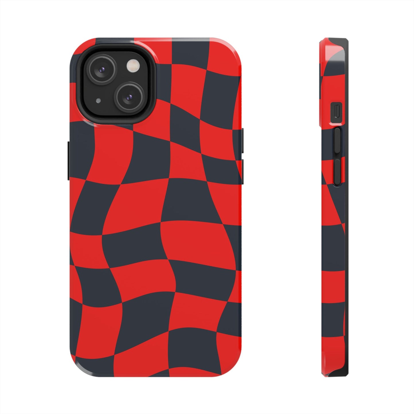 RedBull Crimson - Checkered Flag Phone Case