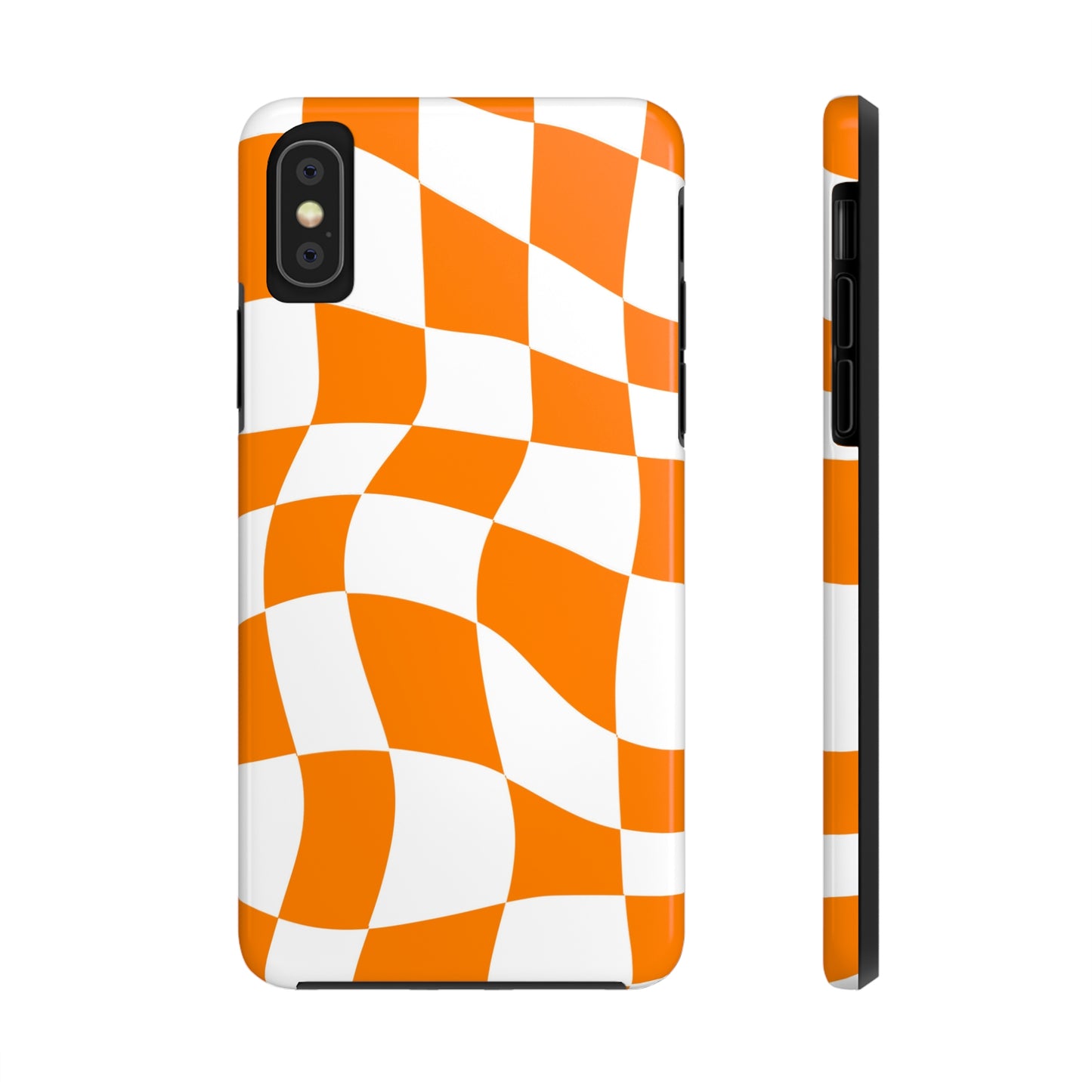 McLaren Orange - Checkered Flag Phone Case