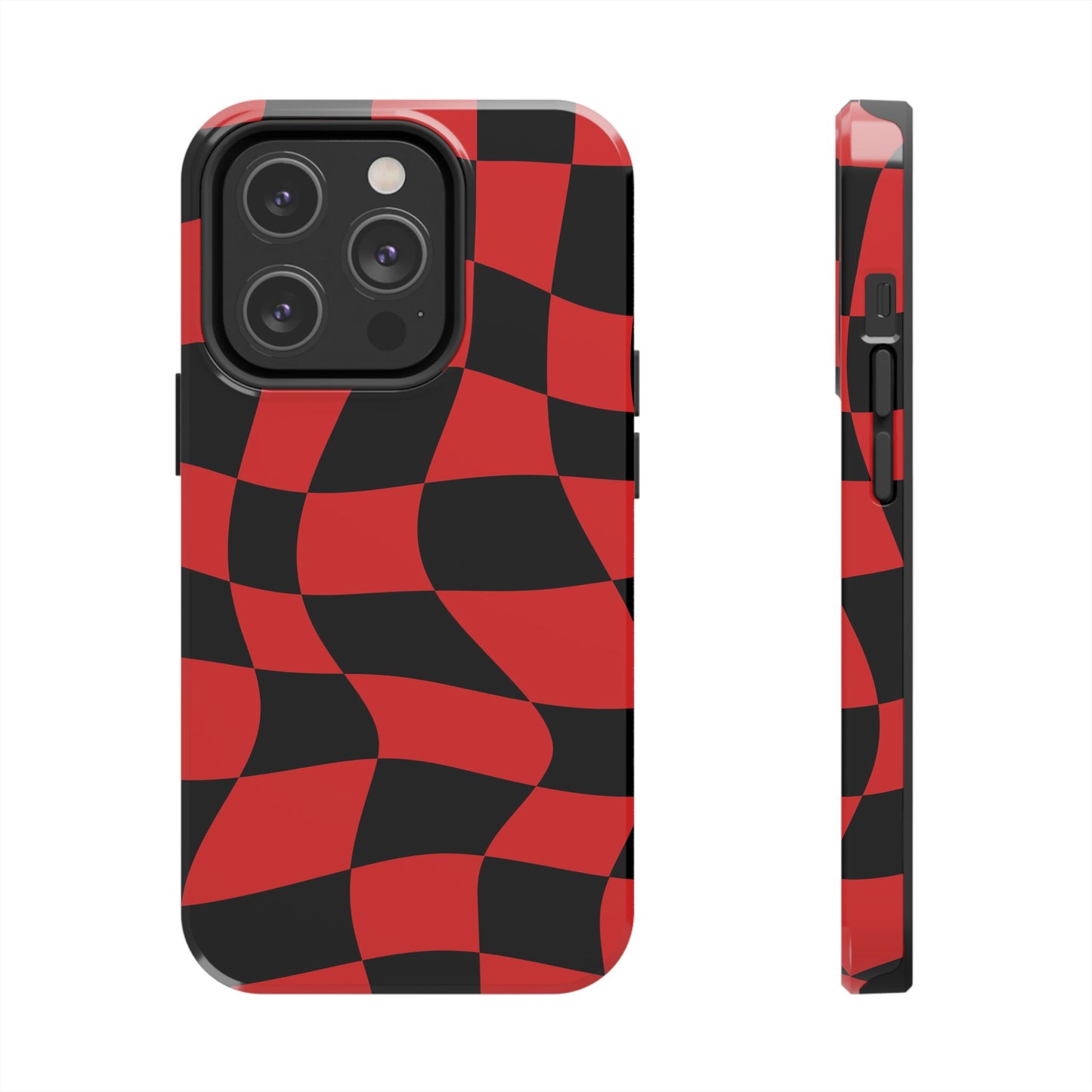 Haas Red - Checkered Flag Phone Case