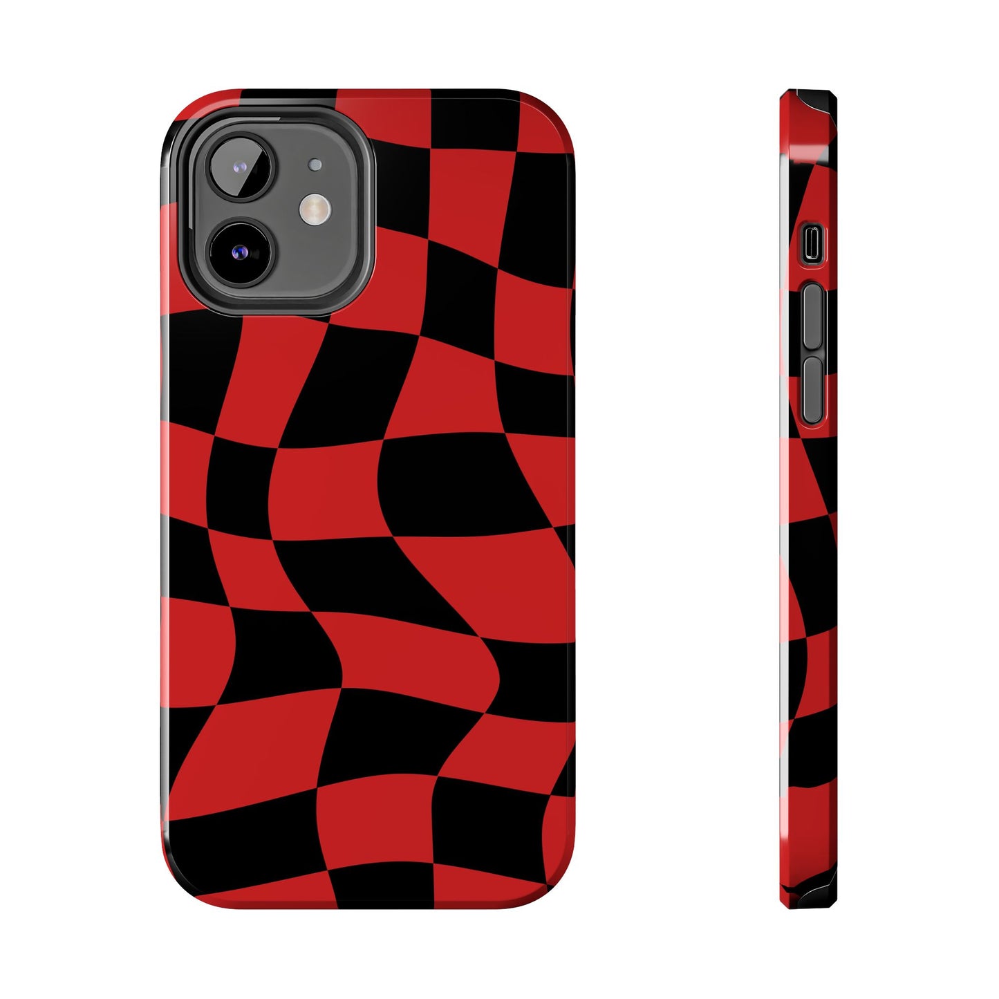Haas Red - Checkered Flag Phone Case