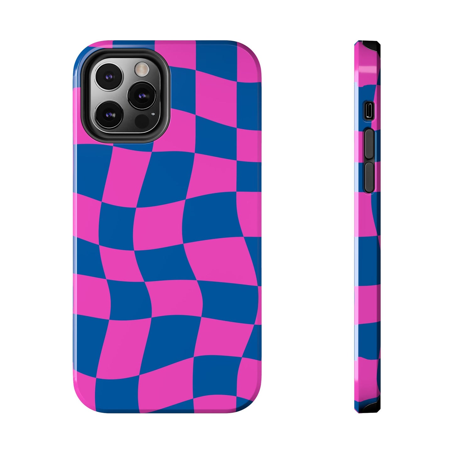 Alpine Pink - Checkered Flag Phone Case