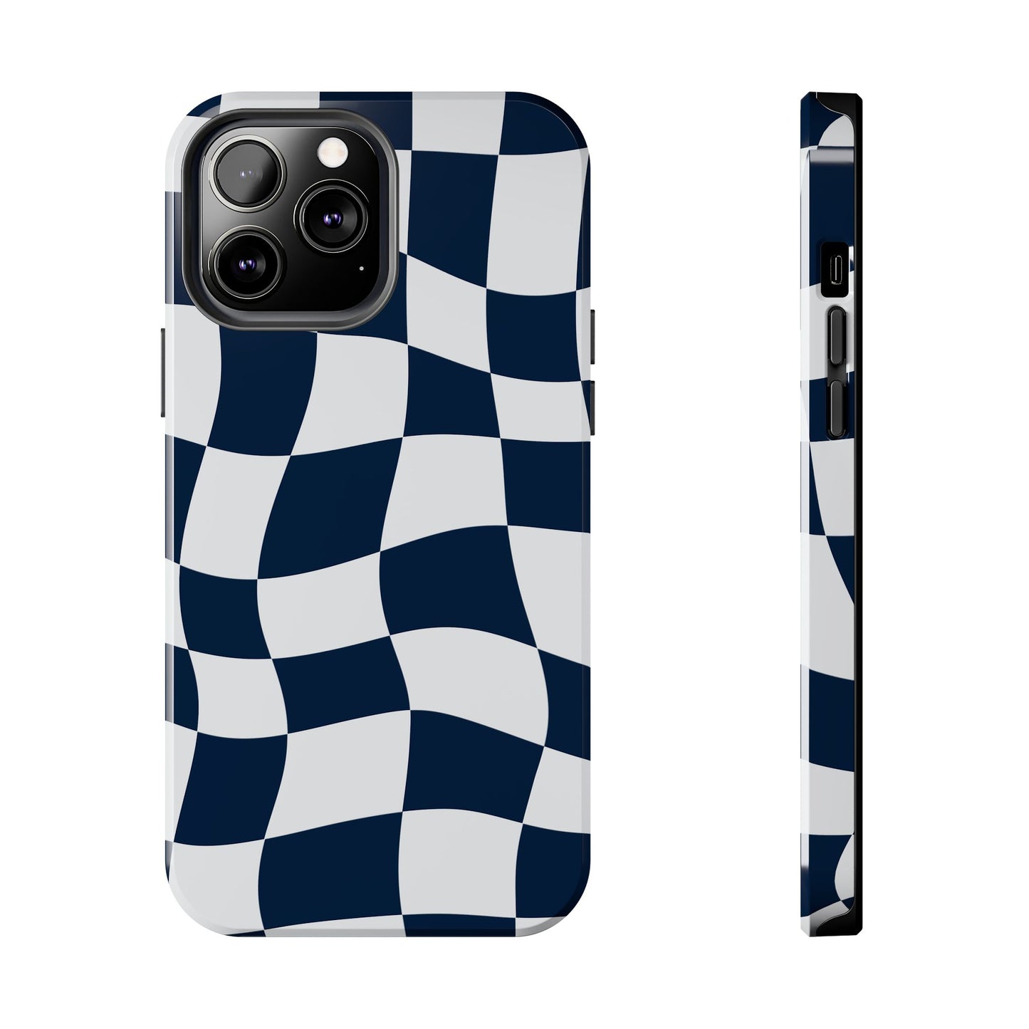 Racing Bulls Blue - Checkered Flag Phone Case