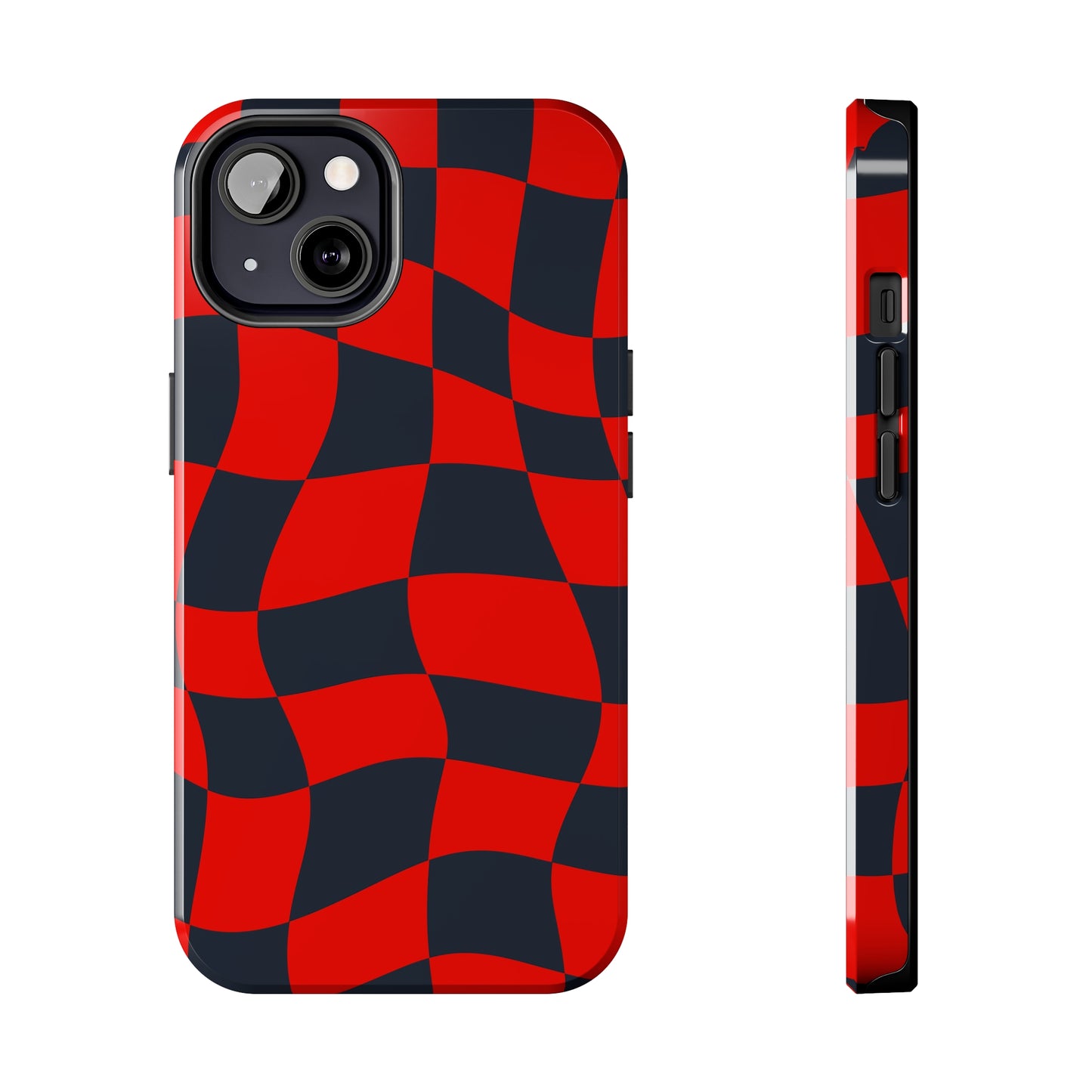 RedBull Crimson - Checkered Flag Phone Case