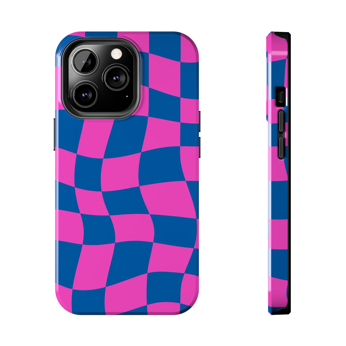 Alpine Pink - Checkered Flag Phone Case