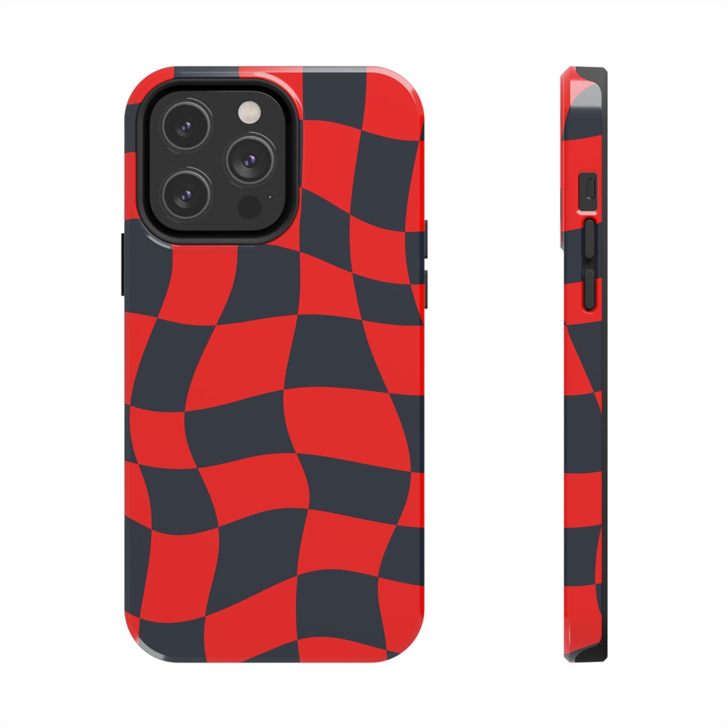 RedBull Crimson - Checkered Flag Phone Case