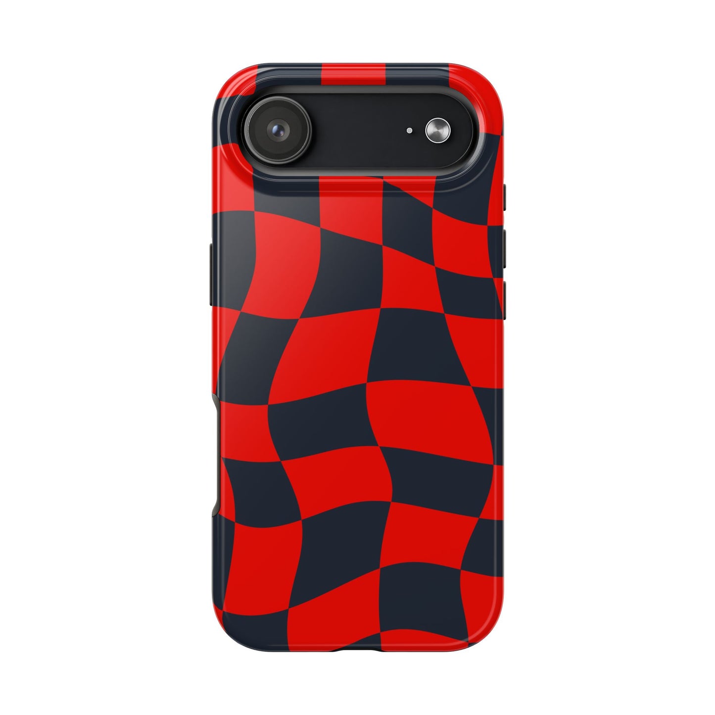 RedBull Crimson - Checkered Flag Phone Case