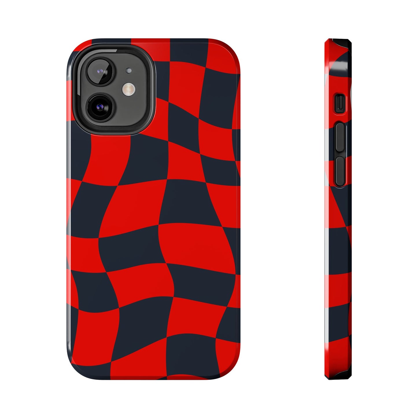 RedBull Crimson - Checkered Flag Phone Case