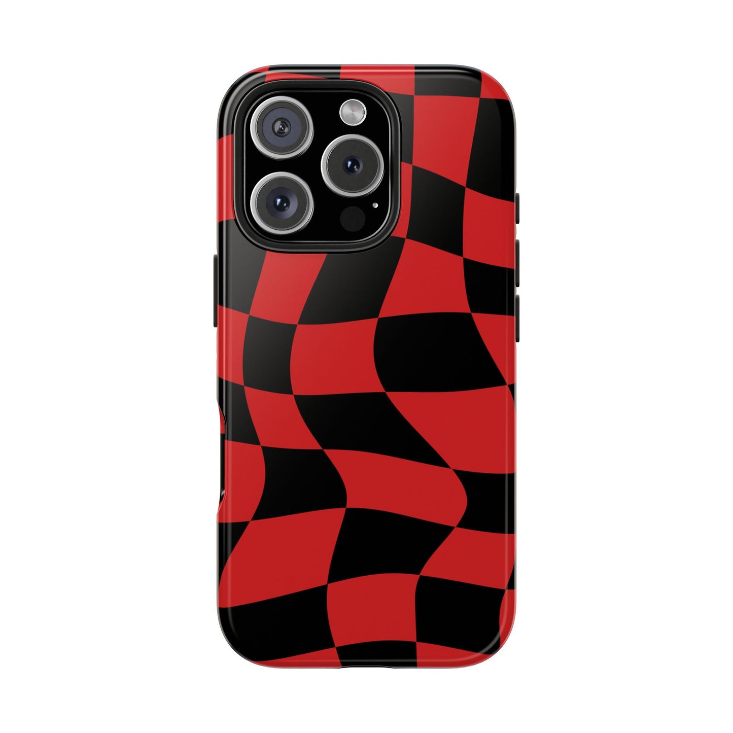 Haas Red - Checkered Flag Phone Case