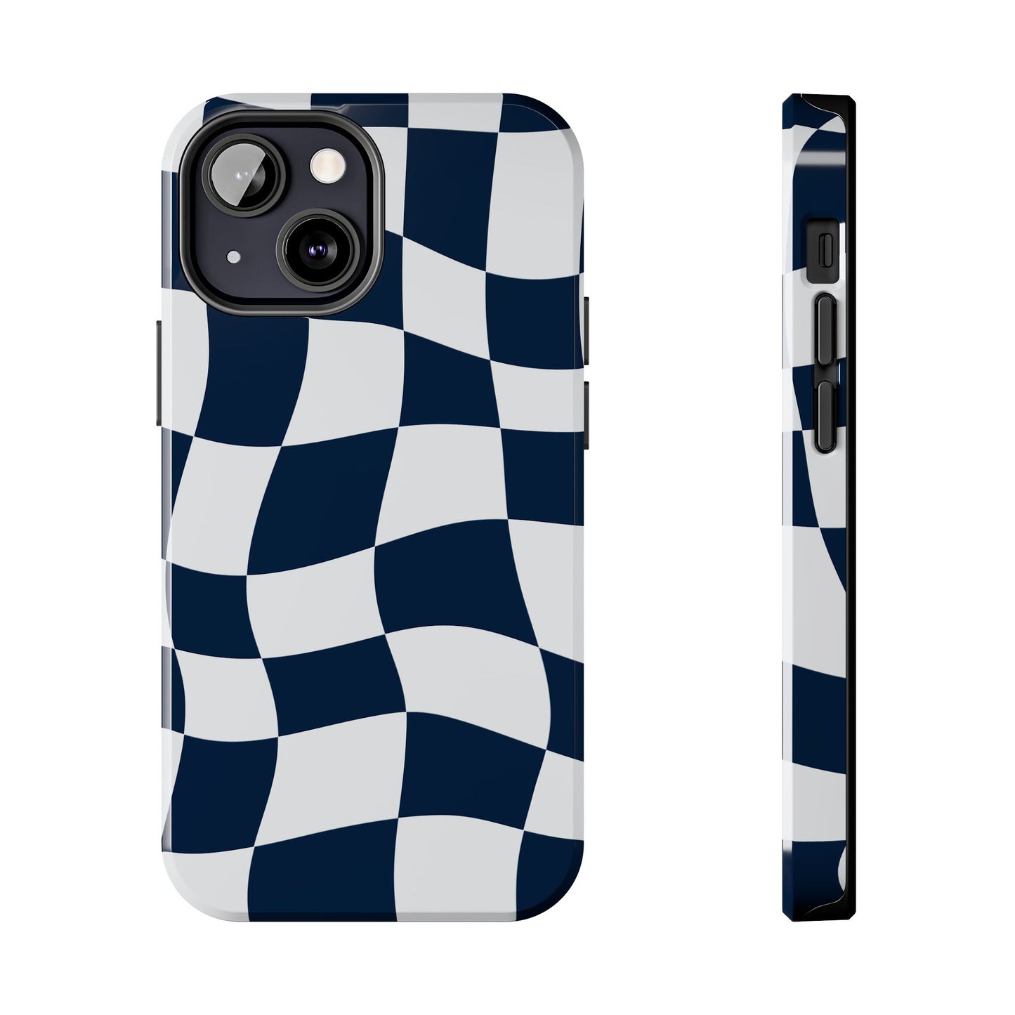 Racing Bulls Blue - Checkered Flag Phone Case