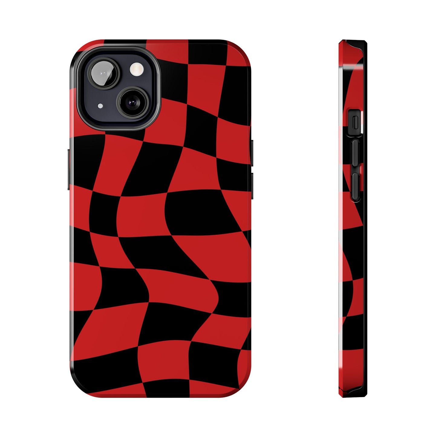 Haas Red - Checkered Flag Phone Case