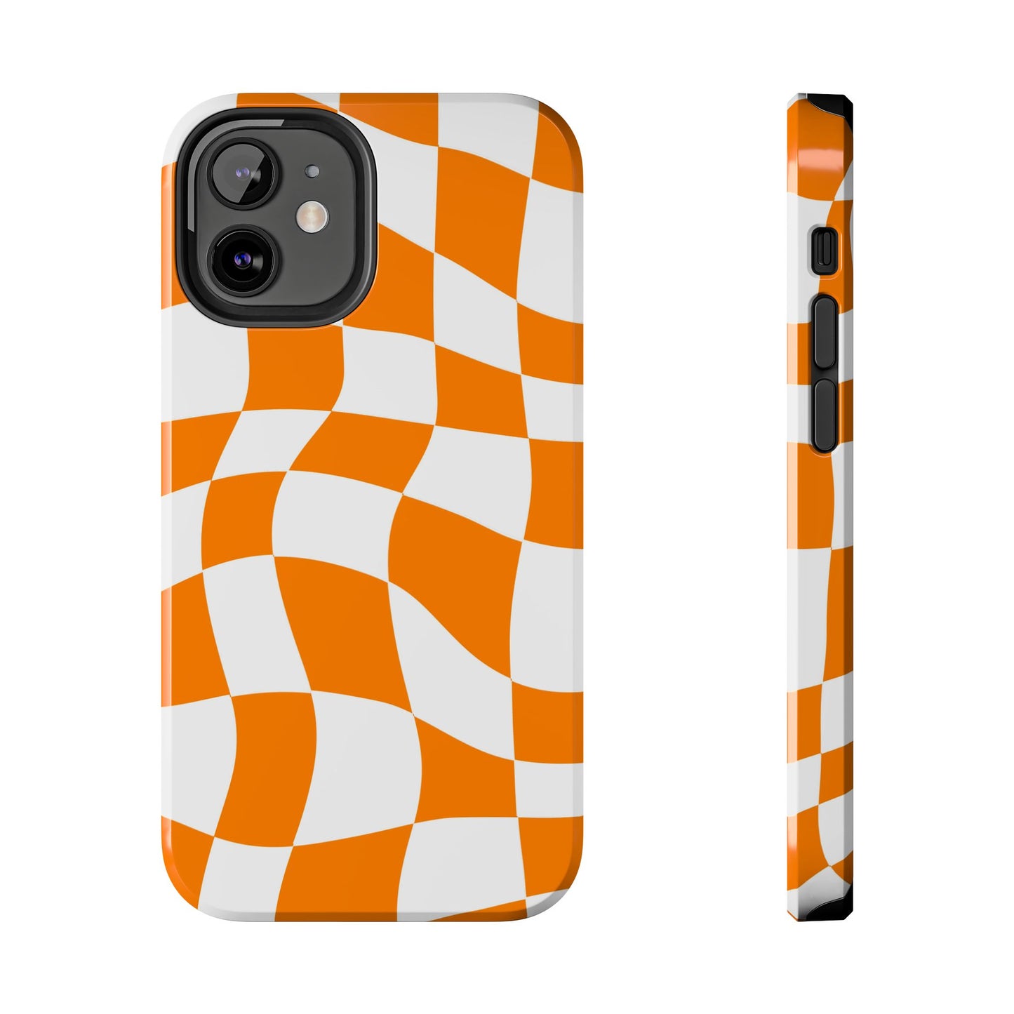 McLaren Orange - Checkered Flag Phone Case