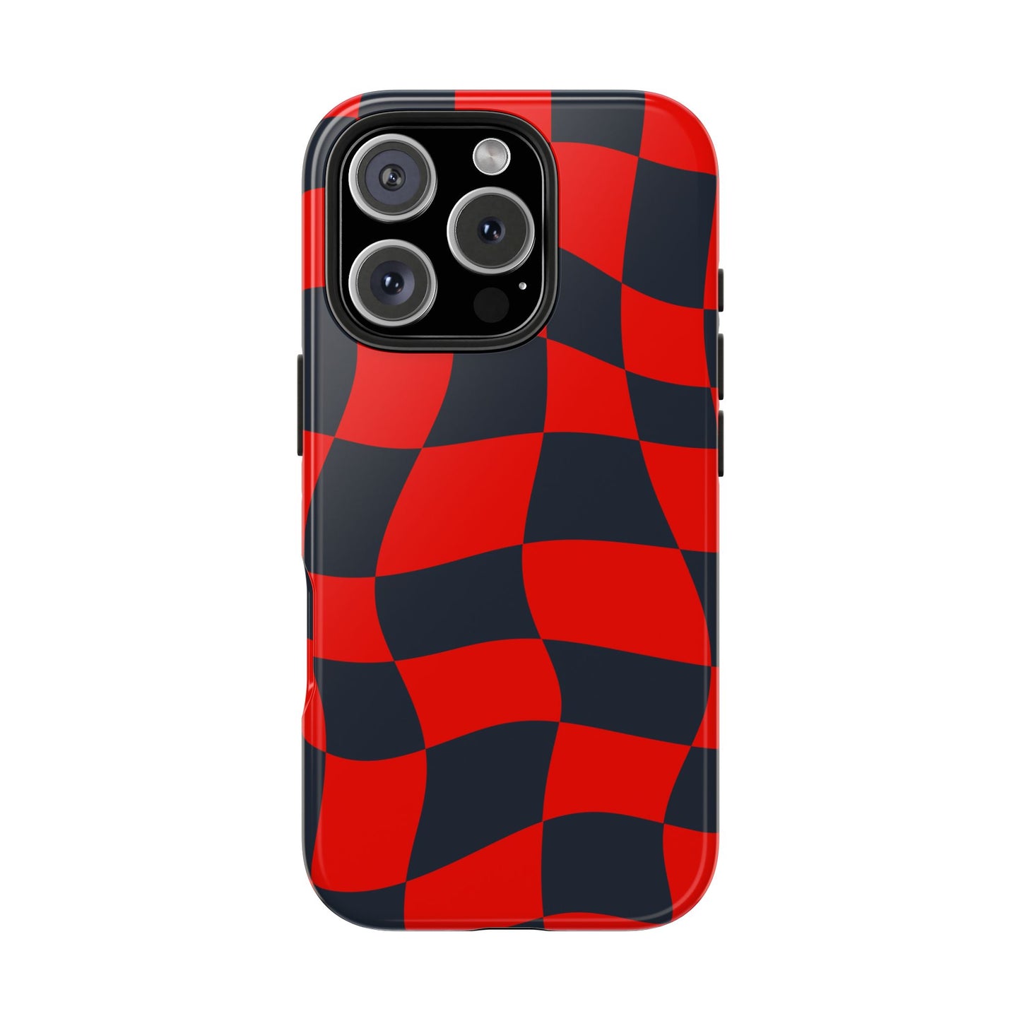 RedBull Crimson - Checkered Flag Phone Case