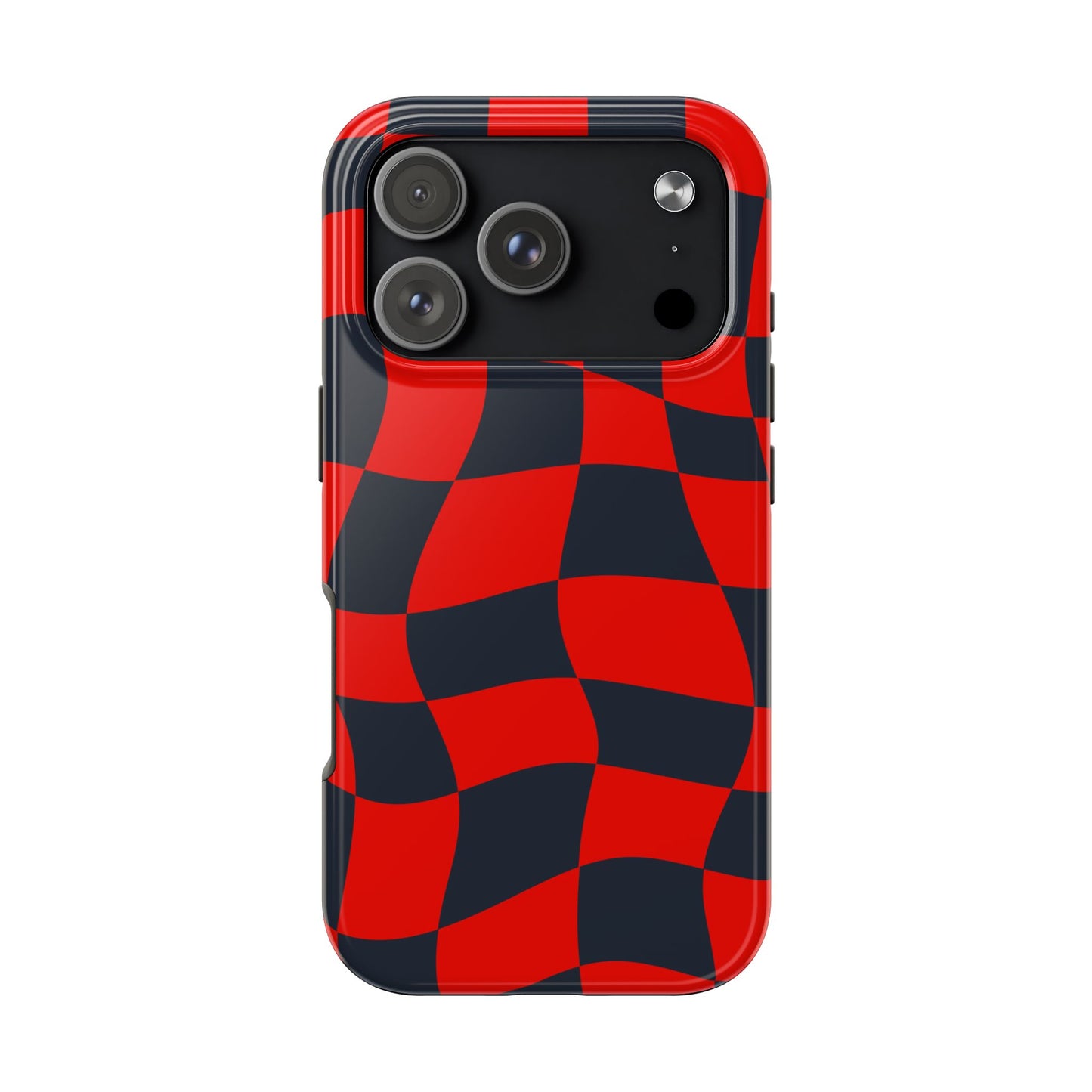 RedBull Crimson - Checkered Flag Phone Case