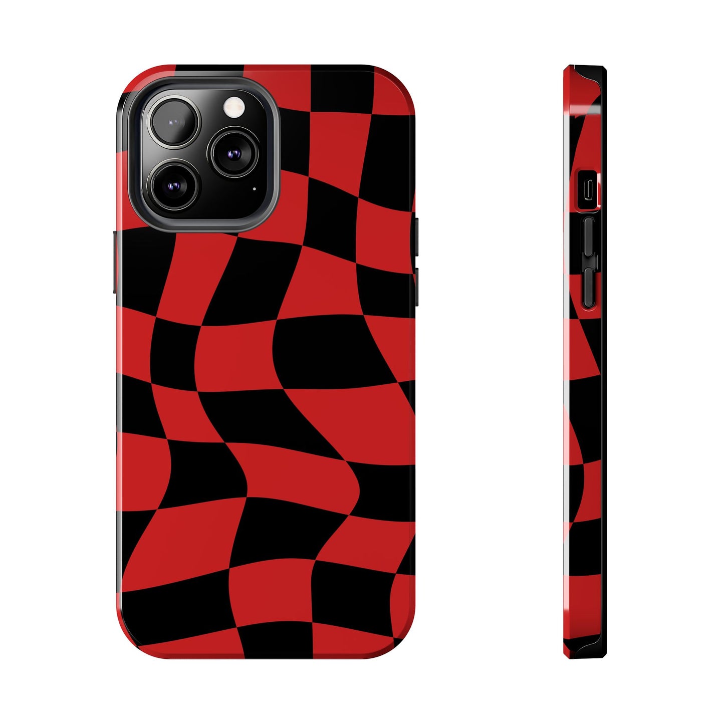 Haas Red - Checkered Flag Phone Case