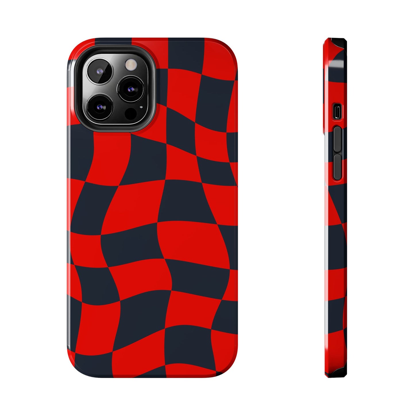 RedBull Crimson - Checkered Flag Phone Case