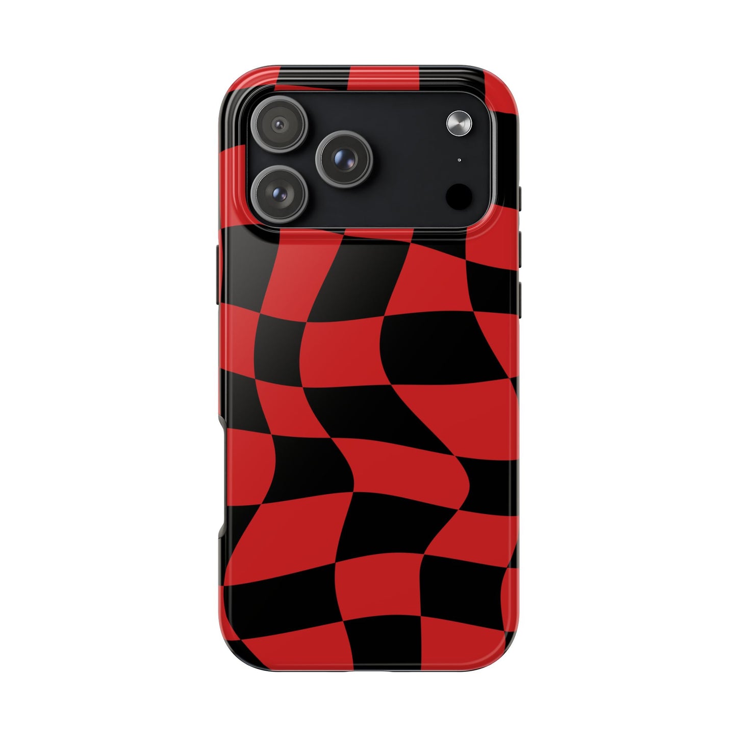 Haas Red - Checkered Flag Phone Case