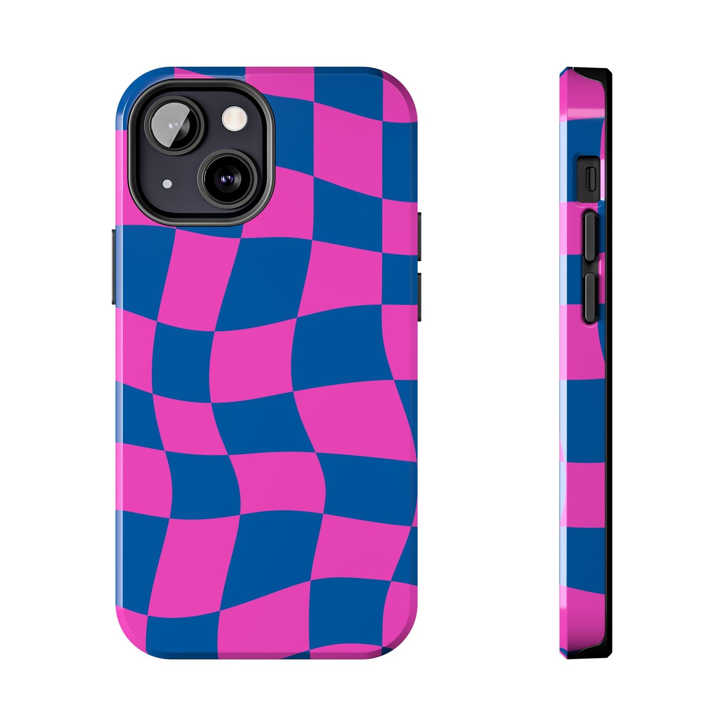 Alpine Pink - Checkered Flag Phone Case