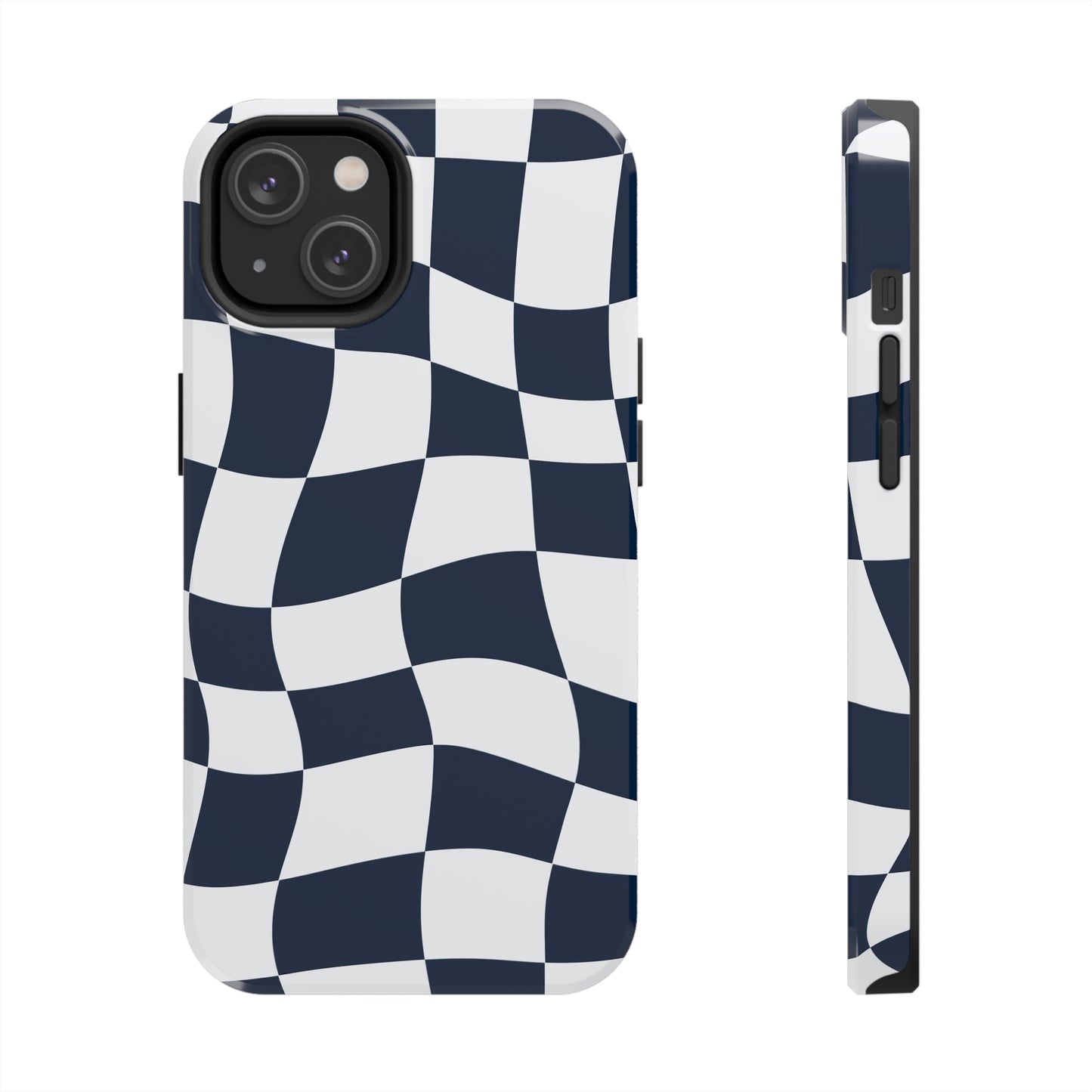 AlphaTauri Blue - Checkered Flag Phone Case