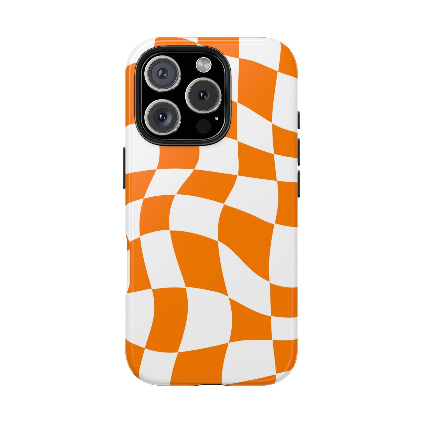 McLaren Orange - Checkered Flag Phone Case