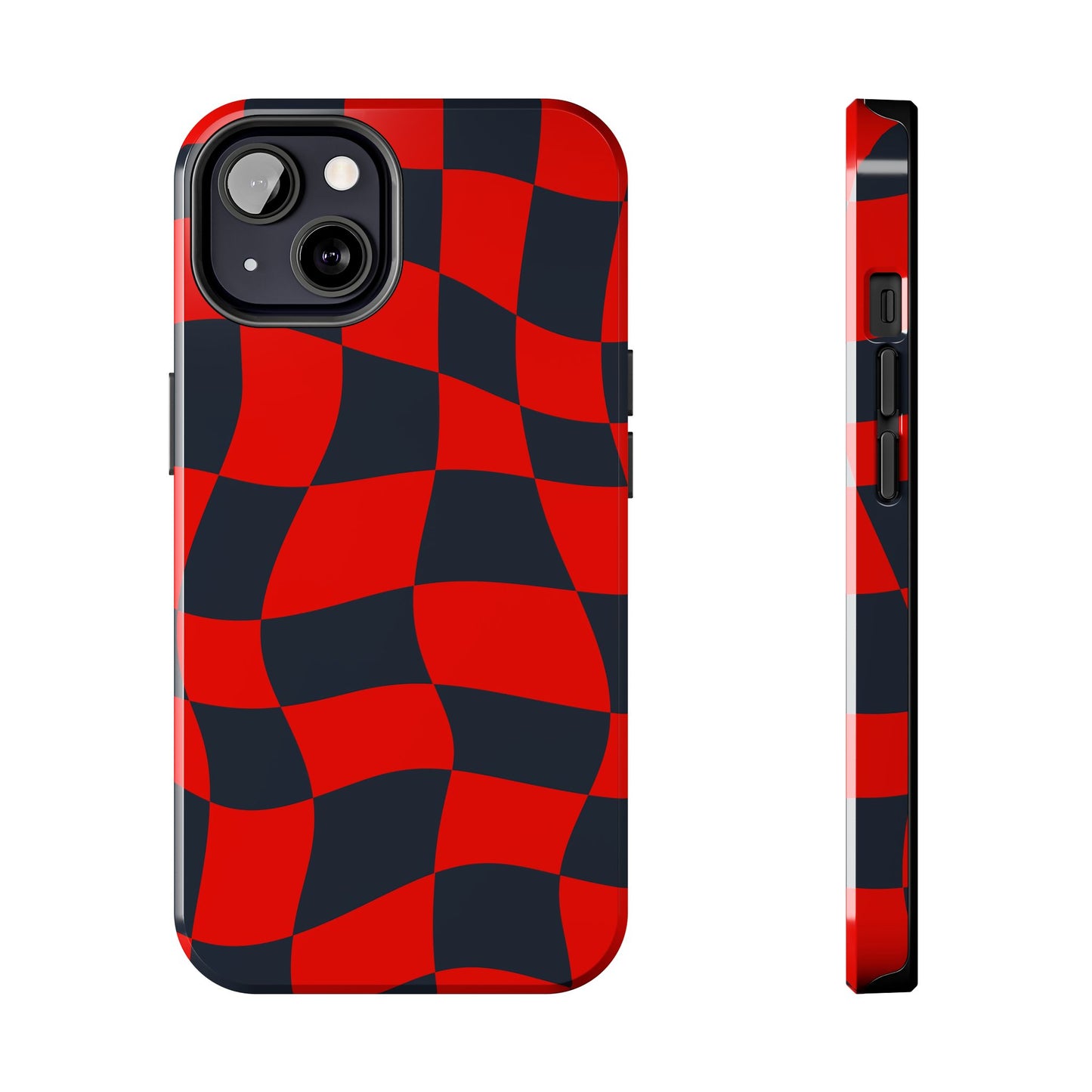 RedBull Crimson - Checkered Flag Phone Case
