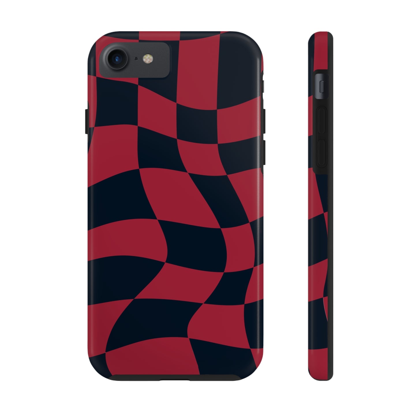 Alfa Romeo Red - Checkered Flag Phone Case