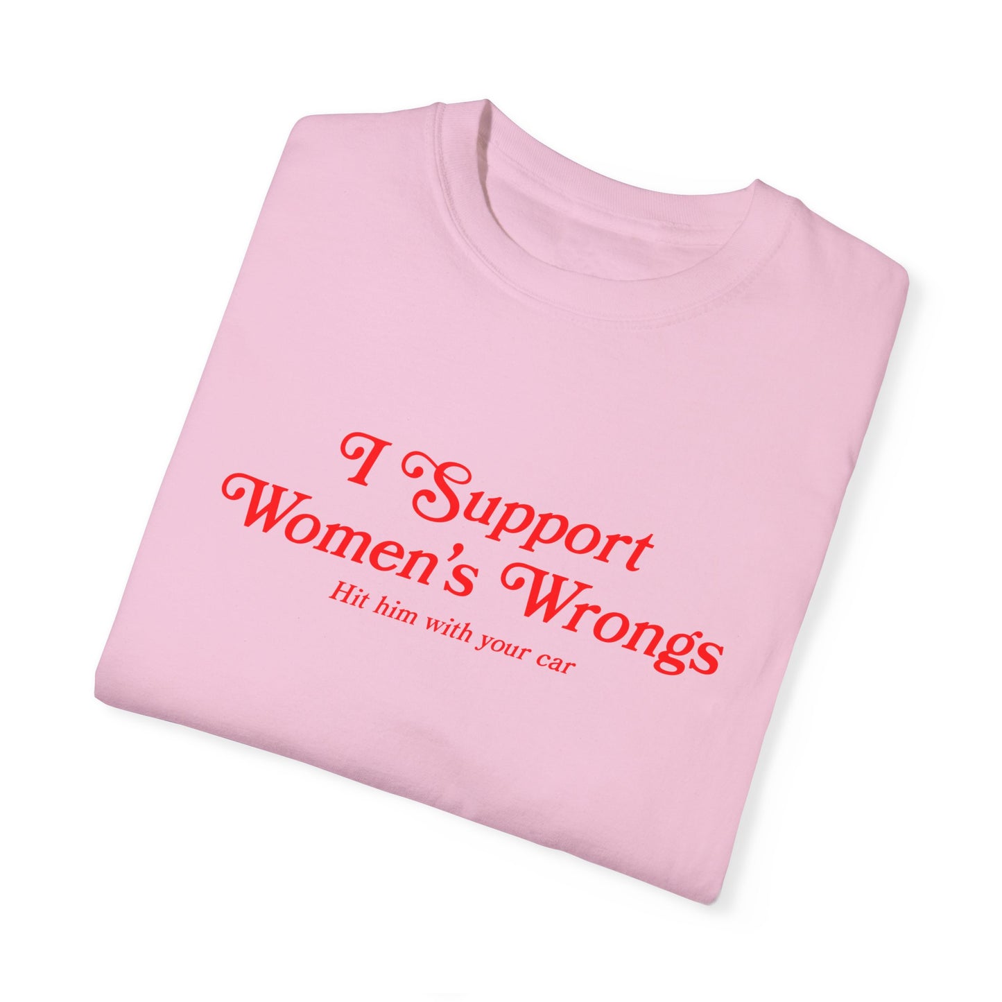 I Support Women's Wrongs - F1 Academy Tee