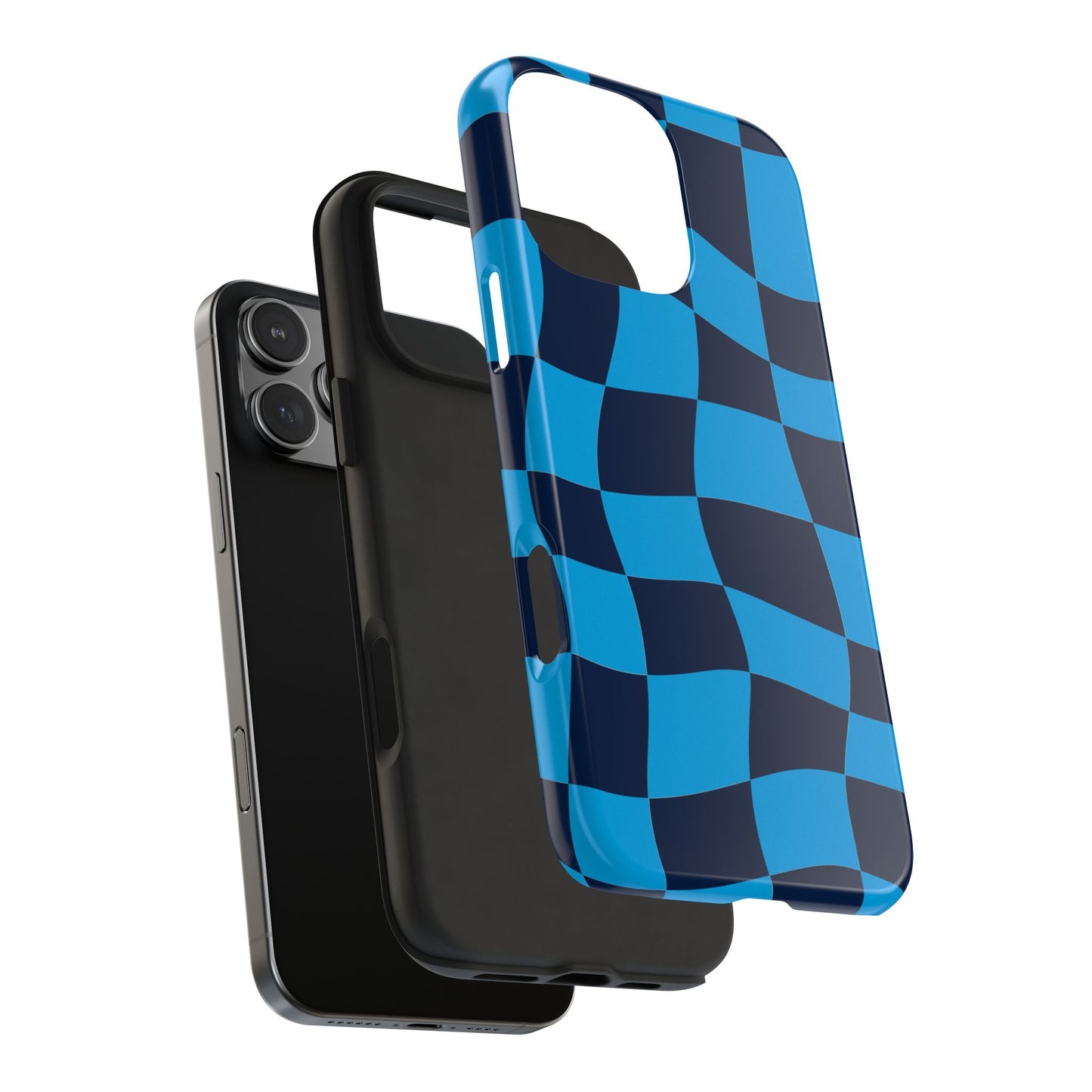 Williams Sky Blue - Checkered Flag Phone Case