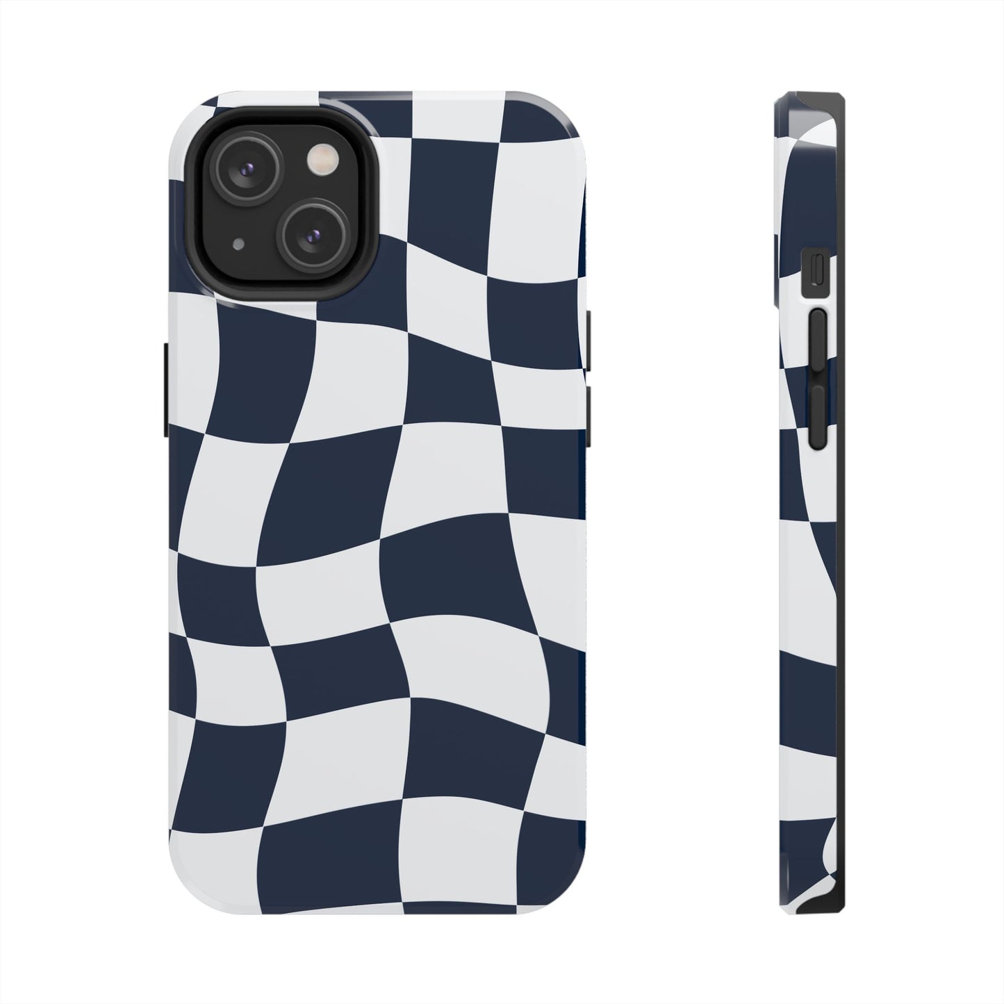 Racing Bulls Blue - Checkered Flag Phone Case