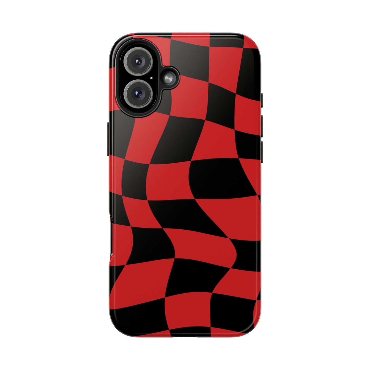 Haas Red - Checkered Flag Phone Case
