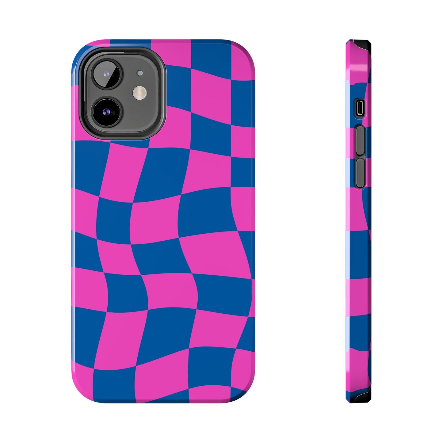 Alpine Pink - Checkered Flag Phone Case