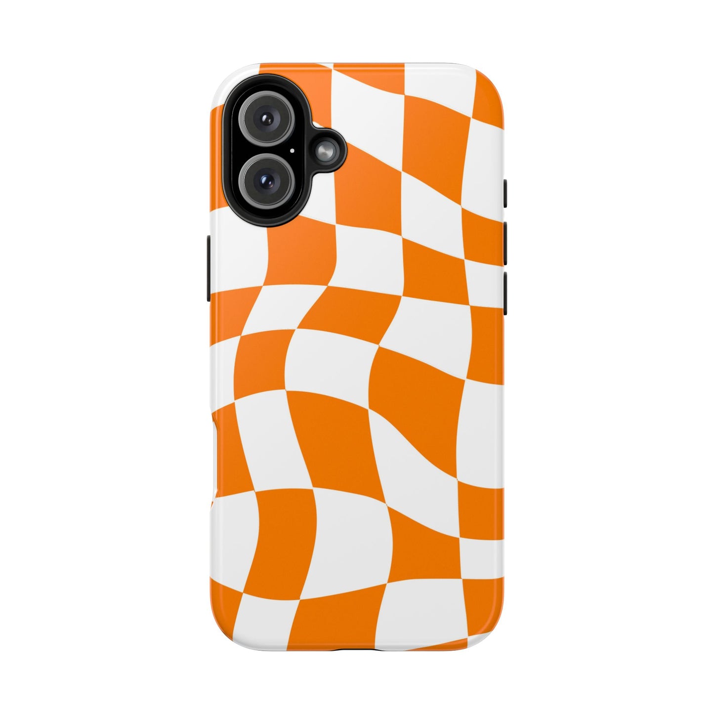 McLaren Orange - Checkered Flag Phone Case