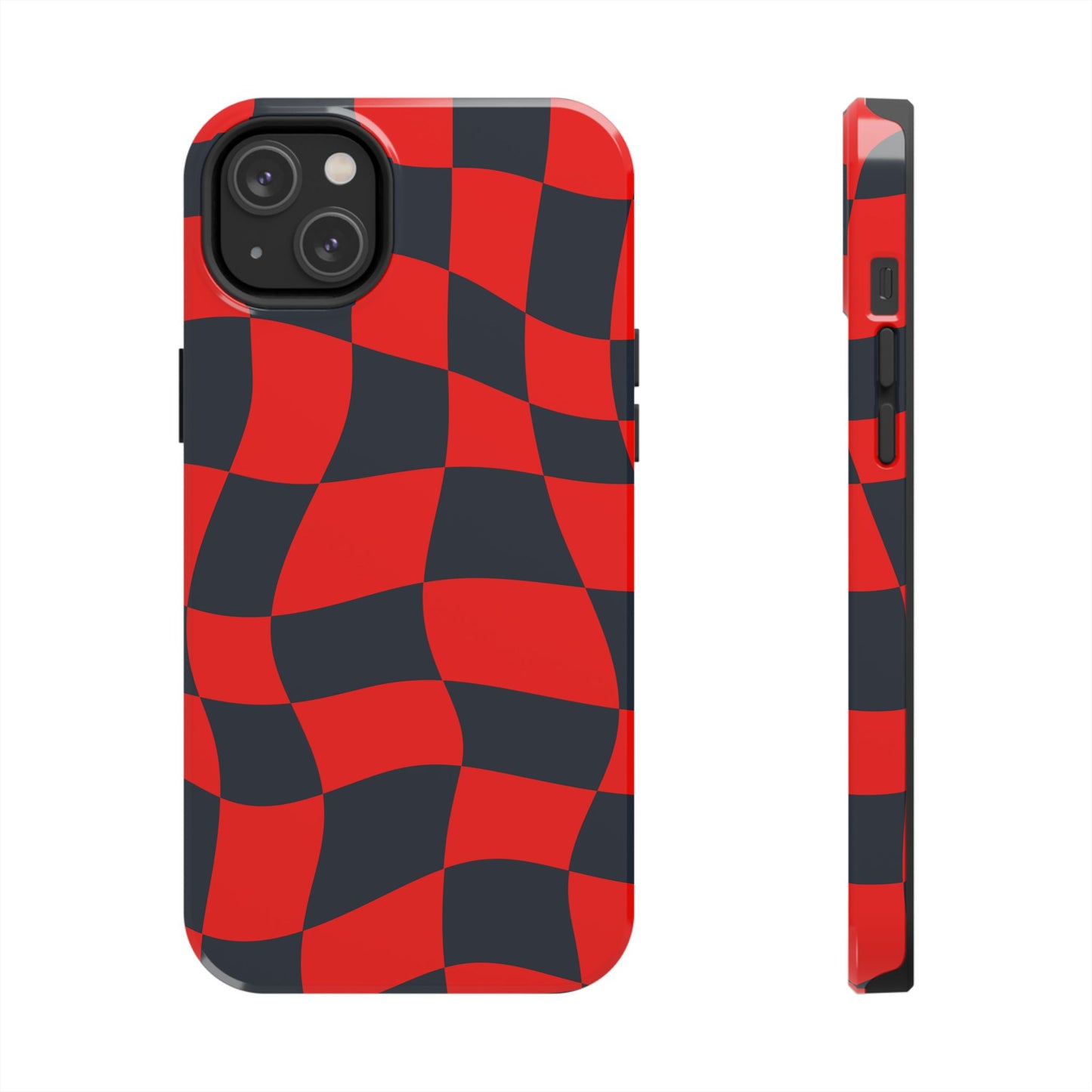 RedBull Crimson - Checkered Flag Phone Case