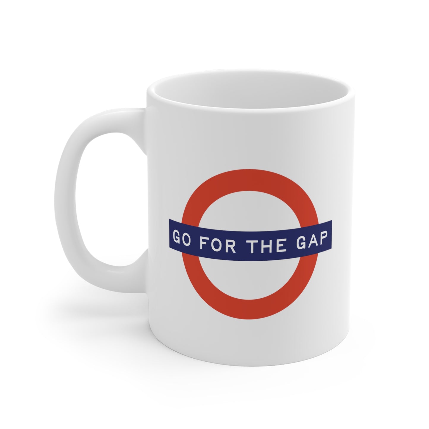 Go For the Gap - British GP Mug