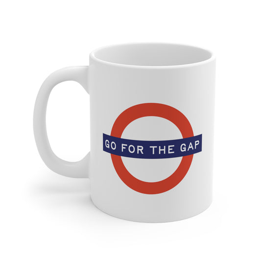 Go For the Gap - British GP Mug